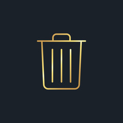 abstract background for Garbage,gold color,vector illustrations