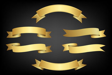 set of Golden Ribbon