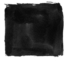 Obraz premium Ink geometric shape. Brush paint strokes. Texture brushes and modern grunge brush lines. Ink brush artistic design element for frame design. Isolated element.