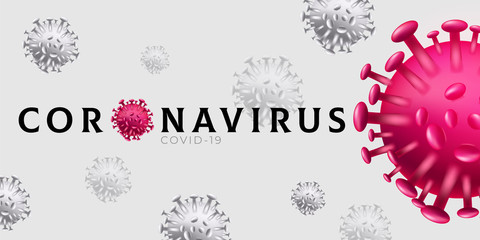 Covid-19 Corona Virus Background Design