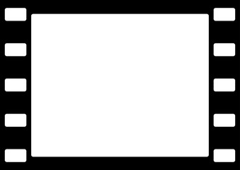 映画フィルムのフレーム