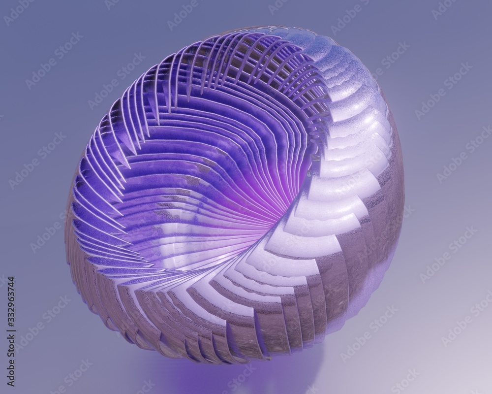 Poster abstract lilac background for use in design, 3d rendering.