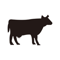 Cow icon vector illustration sign