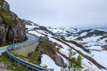 Ryfylke panoramic road in Norway