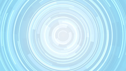Circle white blue bright technology Hi-tech background. Abstract graphic digital future concept design.