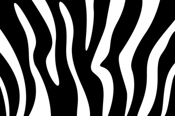 Abstract realistic animal zebra black and white background