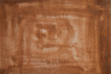 brown watercolor painted background