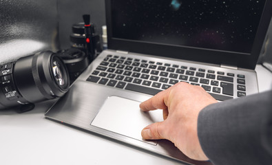 Managed laptop and photography lenses plus accessories 