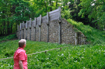 keltenwall auf dem donnersberg