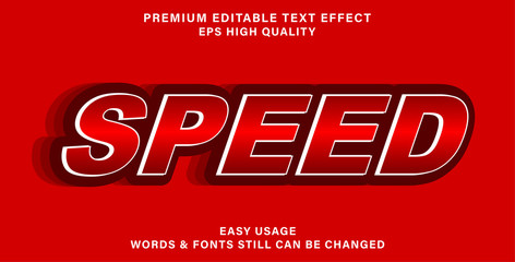 speed text effect