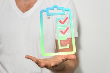 ticking check box. check boxes cloud.