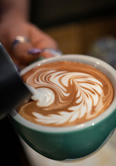Cappuccino pour