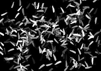 The abstract black-white pattern on background. 