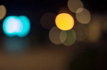 Abstract circular bokeh background colorful light.