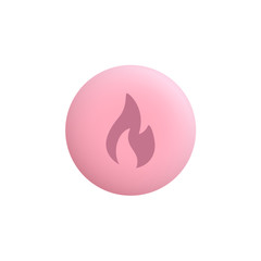 Flame -  Modern App Button