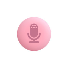 Mic -  Modern App Button
