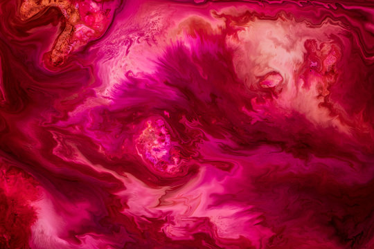 Swirly Galaxy Abstract Liquid Background