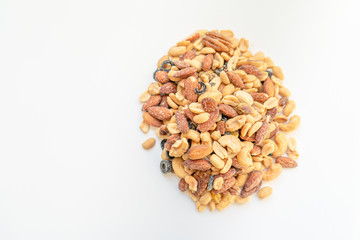 many nuts healthy fat and protein food and snack, ketogenic diet food