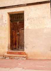 old weathered door