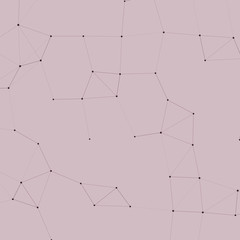 Network Mesh Procedural Art background illustration