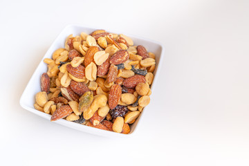 many nuts healthy fat and protein food and snack, ketogenic diet food