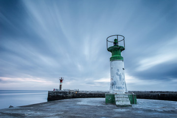 Obraz premium Wide angle view of the popular tourist destination of Kalkbay in Cape Town South Africa