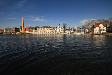 Blick über die Spree nach Berlin-Friedrichshagen