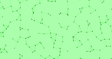 Network Mesh Procedural Art background illustration