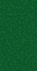 Network Mesh Procedural Art background illustration