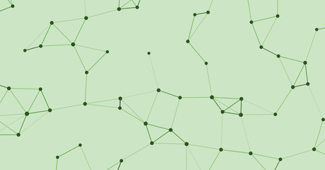 Network Mesh Procedural Art background illustration