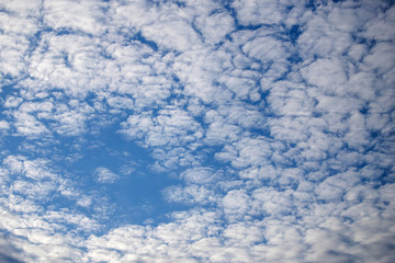 Fototapeta premium white fluffy clouds