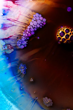Abstract colors artistic background