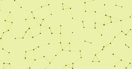 Network Mesh Procedural Art background illustration