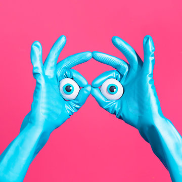 Glove face