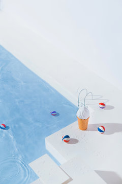 At swimming pool series.