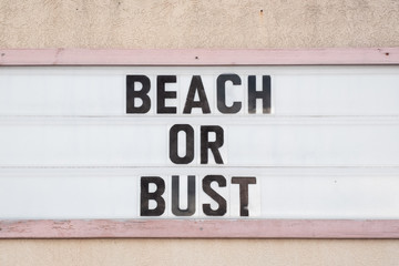 Beach or Bust