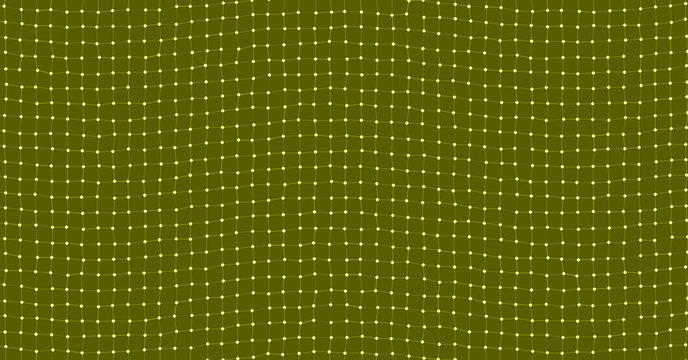 Network Mesh Procedural Art background illustration