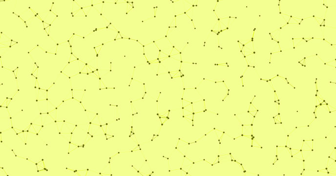 Network Mesh Procedural Art background illustration