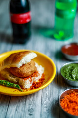 Vada Pav (Potato Fritter Pav, Indian Burger)
