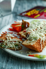 Veg Cheese Grilled Sandwich