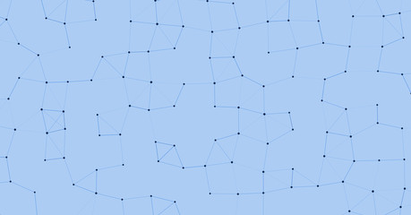 Network Mesh Procedural Art background illustration