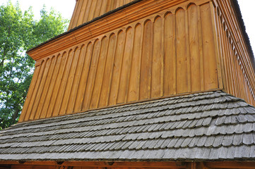 Elements of wooden buildings. Ukrainian traditions
