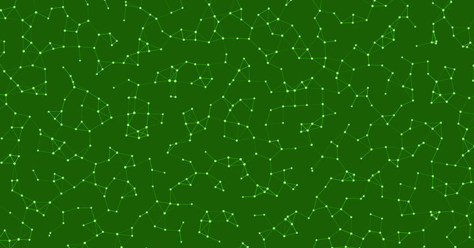 Network Mesh Procedural Art background illustration