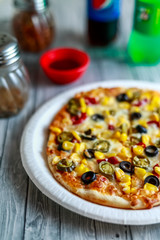 Veg Mexican Treat Pizza