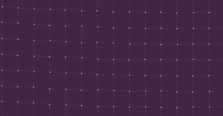 Network Mesh Procedural Art background illustration