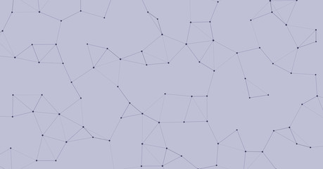 Network Mesh Procedural Art background illustration
