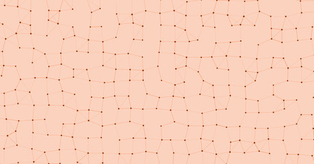 Network Mesh Procedural Art background illustration