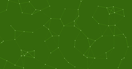 Network Mesh Procedural Art background illustration