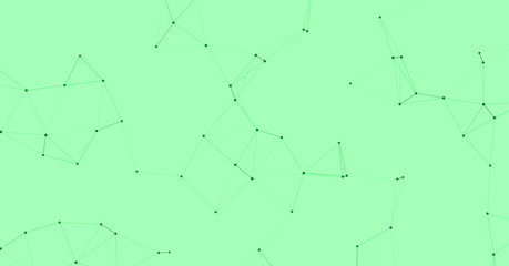 Network Mesh Procedural Art background illustration