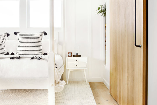 Modern design farmhouse bedroom